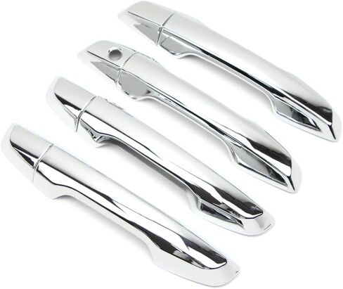 Door Handle Cover for Honda CR-V CRV 2017 2018 2019 2020 2021 2022 2023 Chrome Exterior Trim Decoration Protector Cap (w/o Smart Keyhole) in Saudi Arabia