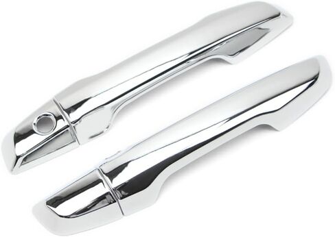 Door Handle Cover for Honda CR-V CRV 2017 2018 2019 2020 2021 2022 2023 Chrome Exterior Trim Decoration Protector Cap (w/o Smart Keyhole) in Saudi Arabia