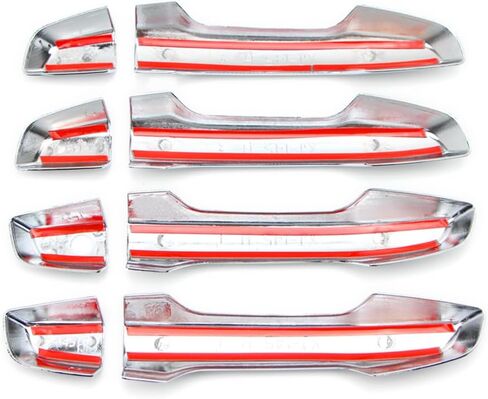 Door Handle Cover for Honda CR-V CRV 2017 2018 2019 2020 2021 2022 2023 Chrome Exterior Trim Decoration Protector Cap (w/o Smart Keyhole) in Saudi Arabia