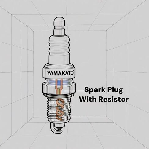 Yamakato 2-Pack L7RTC SPACK-استبدال للبطل RCJ6Y ، RCJ7Y ، RC16YC ، ل NGK 6708 BPMR7A ، ل BOSCH WSR6F ، ل stihl MS250 Chainsaw ، Lawn & Garden Meature in Kuwait