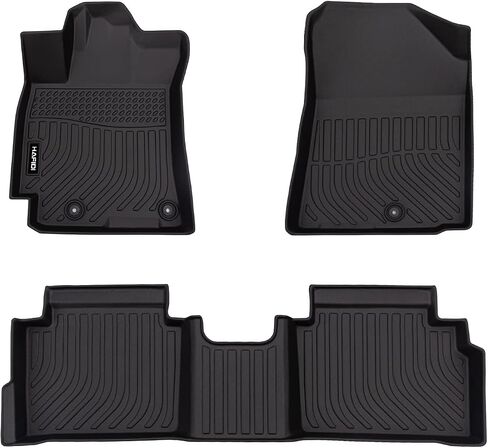 مجموعة سجادات الأرضية وبطانة الحمولة من HAFIDI® مناسبة لـ 2024 2025 Subaru Crosstrek & 2024 2025 Subaru Impreza جميع أنواع الحماية من الطقس TPE المضادة للانزلاق مجموعة كاملة من بطانات الأرضية المخصصة للسيارات - أسود in Kuwait