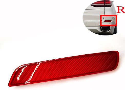 Rear Reflector for 14-18 BMW X5 F15 M Sport Fit 25d 25dX 28iX 30dX 35iX 40dX 40e 50iX SAV 2014 2015 2016 2017 2018 Bumper Right Driver Side 63147847592 in Kuwait