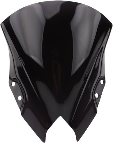 15" Racing Windshield Replacement for Ninja500 Ninja 500 SE 2024-2025 Motorcycle PC Windscreen Wind Deflector Protector Front Fairing (Dark Smoke) in Kuwait