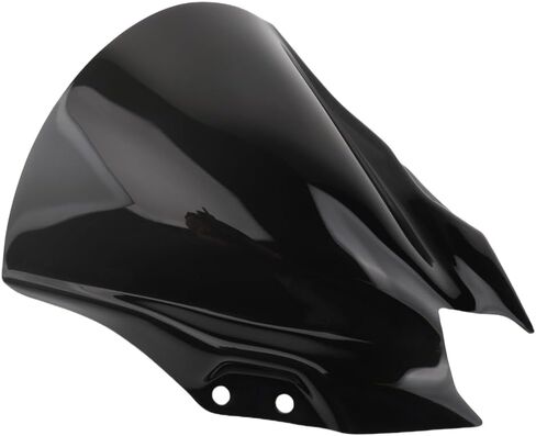 15" Racing Windshield Replacement for Ninja500 Ninja 500 SE 2024-2025 Motorcycle PC Windscreen Wind Deflector Protector Front Fairing (Dark Smoke) in Kuwait