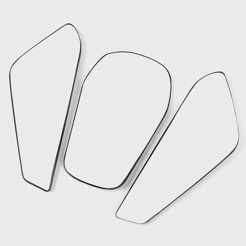 Motorcycle Tank Side Traction Pad Anti Slip Sticker Gas Tank Pad Waterproof Tank Pad Sticker for HO&N&DA Rebel CMX 1100 CMX1100 2017-2025(Black-CMX1100) in Kuwait