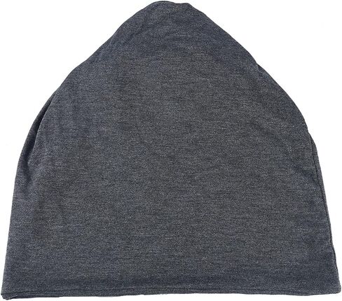 Modal Material Beanie Thin Cotton Women Man Beanie Hat Spring Summer Casual Cap (Color : Black, Size : 55-60cm) in Saudi Arabia