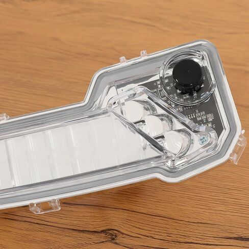 Hecasa Front LED Signature Light متوافق مع 2017-2025 Can Am Maverick X3 XDS XRS Max Turbo R بديل لـ 710004994 710004995 ، انعطاف ضوء الإشارة DRL مجموعة مصباح وميض البلاستيك in Saudi Arabia