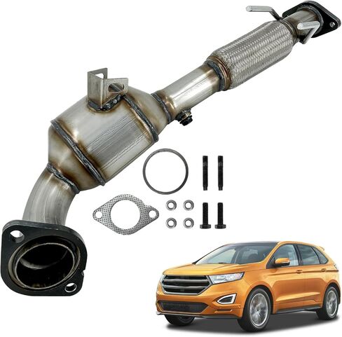 محول الحفاز متوافق مع Ford Edge 2015-2018 ، Ford Fusion 2017-2020 ، Lincoln MKZ 2017-2020 2.0T L4 Direct-Fit #674-086 (EPA Compliant) in Saudi Arabia