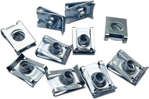70pcs Set M4 M5 M6 Car U Type Clips Reed Nuts 5mm 6mm 4mm Self-Tapping Fasteners for Auto Motorcycle Scooter ATV Moped in Saudi Arabia