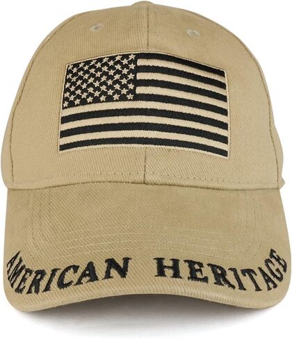 American Heritage US Flag Flag Progridered Cotton Twill Cap Capball Cap in Kuwait