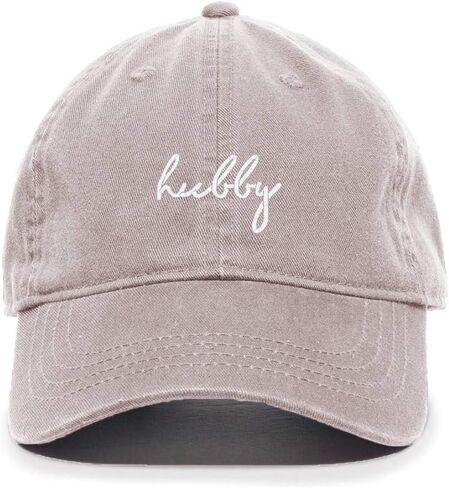 Tech Design Hubby Baseball Cap Embroidered Cotton Adjustable Dad Hat in Saudi Arabia
