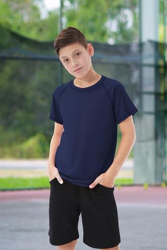 Cooraby Boys 'UPF 50 Rashguard Swim Shirt Toddler Kids Youth Boys Short Short in Kuwait