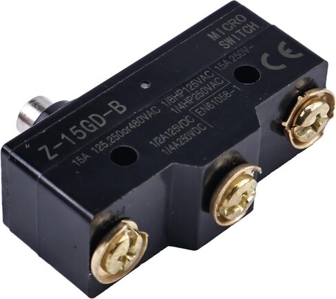 JZGRDN 20 Amp 125/250 VAC Controls Electrical Switch SPDT Pin Plunger 534-SS 7000625 Compatible with G-Series Foot Switches for Honeywell BA-2R-A2 BA-2R62-A4 for JLG Switch, for SSC 11416 in Saudi Arabia