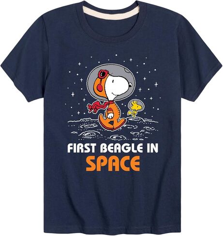 HYBRID APPAREL - Peanuts - Space Traveler Snoopy - Toddler and Youth Short Sleeve T-Shirt in Saudi Arabia