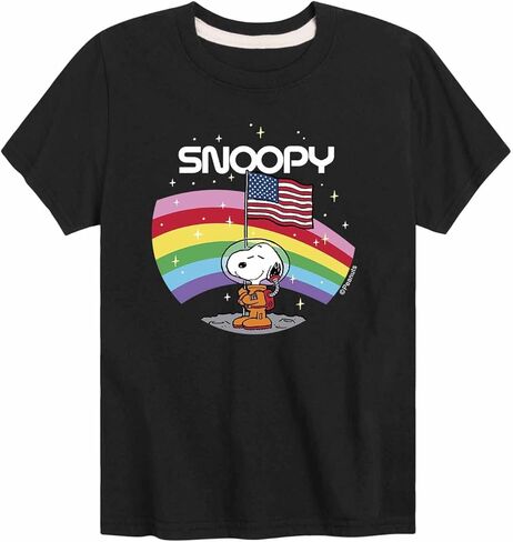 HYBRID APPAREL - Peanuts - Space Traveler Snoopy - Toddler and Youth Short Sleeve T-Shirt in Saudi Arabia