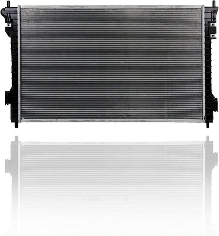 Radiator - Pacific Best Inc. Compatible/Replacement for 13307 13-19 Ford Taurus 2.0L, 13-19 SHO, 13-16 Lincoln MKS-3.5L - Without Engine Oil Cooler, Plastic Tank Aluminum Core in Saudi Arabia