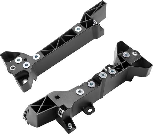 KUAFU Left Radiator Headlight Core Support Bracket Compatible with 2014-2019 Infiniti Q50 2017-2020 Infiniti Q60 Replacement for IN1244100 625854GA0A Black in Saudi Arabia