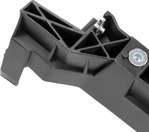 KUAFU Left Radiator Headlight Core Support Bracket Compatible with 2014-2019 Infiniti Q50 2017-2020 Infiniti Q60 Replacement for IN1244100 625854GA0A Black in Saudi Arabia