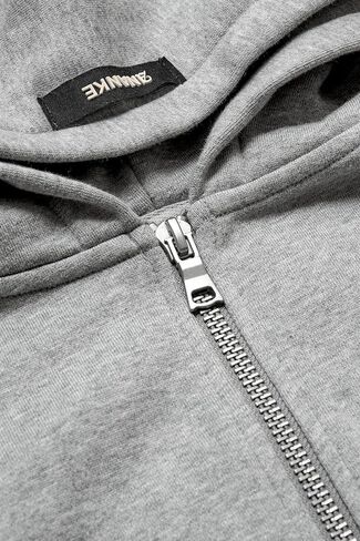 FATE Heavyweight Fleece Double Zip Hoodie for Men – Oversized Drop Shoulder, 360 GSM Cotton Fleece, Zip-Up Streetwear in Saudi Arabia
