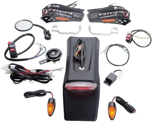 TUSK Motor Motorcycle Enduro Lighting Kit With Handguard Turn Signals with Wanillight with Style Tystr Mostructs متوافقة مع KTM 450 Exc 4-Stroke 2003-2007/250 XC 2009-2019/500 XCF-W 2020-2022 in Saudi Arabia