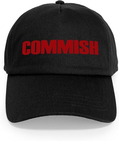 CafePress Commish (Red) Cap Adjustable Baseball Cap in Saudi Arabia