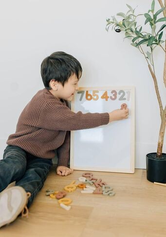 حروف مغناطيسية محايدة من السيليكون للأطفال الصغار - غير سامة 26 قطعة حروف أبجدية مغناطيسية - مغناطيس ABC للثلاجة أو السبورة البيضاء. مغناطيس الحروف الأبجدية بوهو للأطفال. ألعاب جمالية للأطفال الصغار in Saudi Arabia