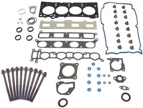 DNJ HGB164 Cylinder Cylinder Head Gasket مع مجموعة الترباس الرئيسية لعام 2003-2009 Chrysler Dodge Neon PT Cruiser 2.4L L4 16V DOHC 2429CC in Saudi Arabia