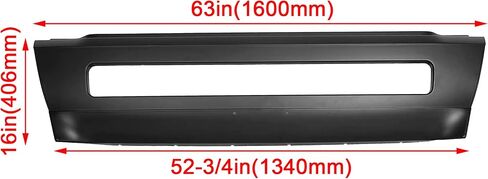 تغطية مركز Ecotric Front Pumper Cover متوافق مع 2004-2017 Volvo VNL Truck Series 300 430 630 670 730 780 استبدال لـ # 82728568 مصد. in Saudi Arabia