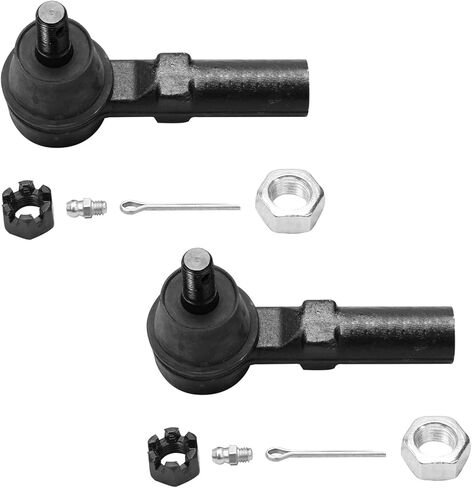 Detroit Axle-Front 6pc Tie Rods Kit for 2002-2006 Nissan Altima ، 2004-2008 Maxima ، 4 Inner Tie end end Links 2 Boots 2004 2005 2006 replication in Saudi Arabia