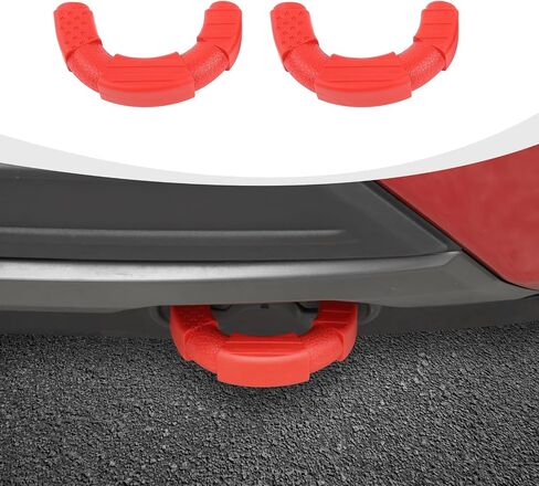 Tow Hook Cover fit for Ford F150 2009-2025, USA Flag Front Bumper Tow Hooks Hitch Accessories, Black in Kuwait