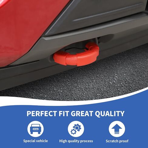 Tow Hook Cover fit for Ford F150 2009-2025, USA Flag Front Bumper Tow Hooks Hitch Accessories, Black in Kuwait