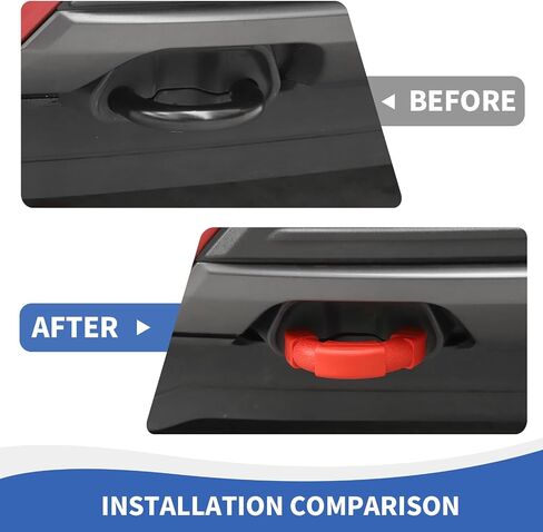 Tow Hook Cover fit for Ford F150 2009-2025, USA Flag Front Bumper Tow Hooks Hitch Accessories, Black in Kuwait