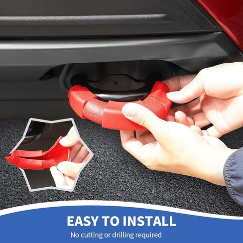 Tow Hook Cover fit for Ford F150 2009-2025, USA Flag Front Bumper Tow Hooks Hitch Accessories, Black in Kuwait