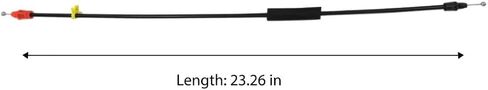 Door Latch Cable for G M C 2010-2013 Sierra 1500 (submodel: Denali, Hybrid, SL, SLE, SLT, WT, XFE) Models With Power Locks in Saudi Arabia