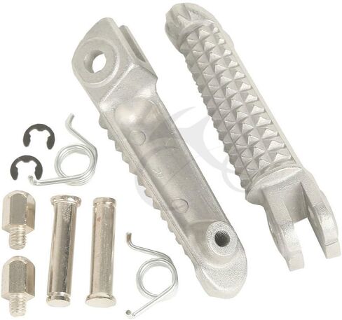 TCMT Front Rear Footrests Foot Pegs Fits For Yamaha YZF R1 1998-2019 YZF R6 2003-2020 in Saudi Arabia