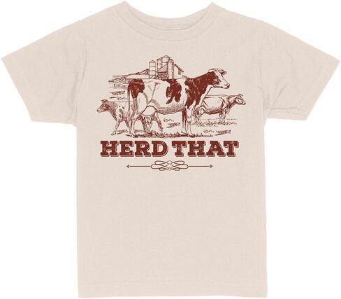Herd That (Cows) Toddler Kids T-Shirt in Saudi Arabia