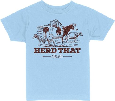 Herd That (Cows) Toddler Kids T-Shirt in Saudi Arabia