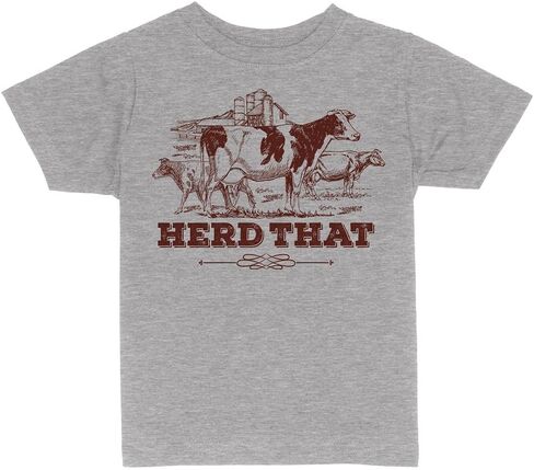 Herd That (Cows) Toddler Kids T-Shirt in Saudi Arabia