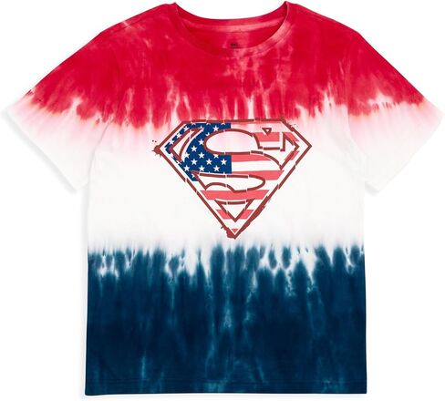 DC Comics Justice League Superman July 4th Matching Family T-Shirt Toddler to Adult Sizes (2T - 2XL) in Saudi Arabia