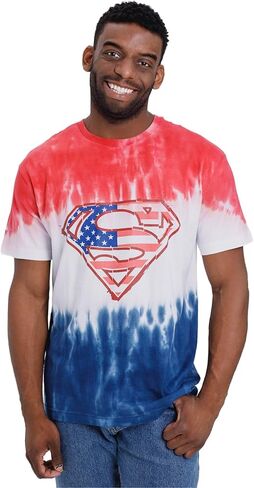DC Comics Justice League Superman July 4th Matching Family T-Shirt Toddler to Adult Sizes (2T - 2XL) in Saudi Arabia