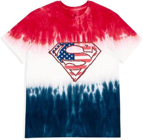 DC Comics Justice League Superman July 4th Matching Family T-Shirt Toddler to Adult Sizes (2T - 2XL) in Saudi Arabia