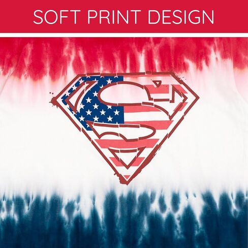DC Comics Justice League Superman July 4th Matching Family T-Shirt Toddler to Adult Sizes (2T - 2XL) in Saudi Arabia