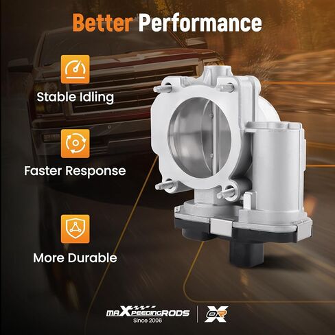 MaxPeedingrods Body Electronic Throttle Body S20015 لـ Chevy Equinox HHR Malibu 2008-2010 ، لـ Buick Lacrosse Regal ، لتضاريس GMC ، ل Pontiac G6 ، لزحل Aura Vue ، 12631186 67-3014 in Kuwait