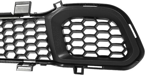 شواية كويفو الأمامية السفلى متوافقة مع 2014-2018 Jeep Cherokee 68203216AA CH1036126 المصد أسفل غطاء محرك السيارة الأسود in Saudi Arabia