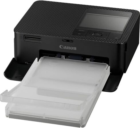 Canon SELPHY CP1500 Compact Photo Printer (White) (5540C002) KP-108IN Color Ink and Paper Set + 64GB Ultra Memory Card + Cleaning Kit + Memory Card Wallet + Card Reader in Saudi Arabia