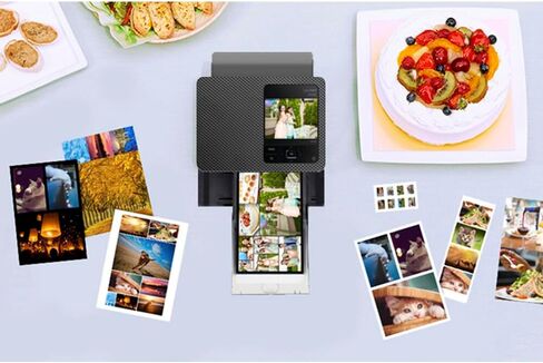 Canon SELPHY CP1500 Compact Photo Printer (White) (5540C002) KP-108IN Color Ink and Paper Set + 64GB Ultra Memory Card + Cleaning Kit + Memory Card Wallet + Card Reader in Saudi Arabia
