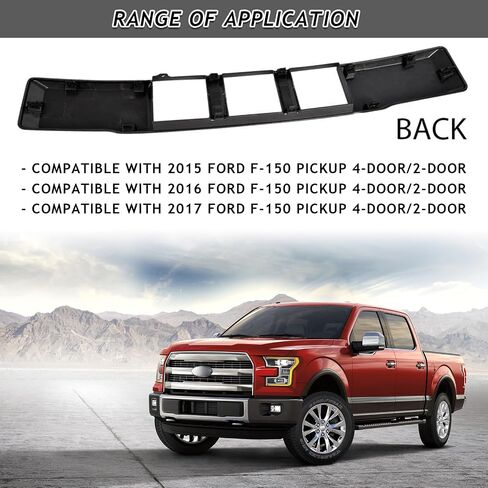 اللوحة الأمامية Lower Grille Trim Plane For Ford F150 F-150 2015 2015 2017 استبدال FL3Z-17E810-CA ، FO1044110 in Kuwait
