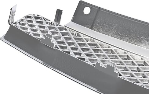 Hecasa Upper Grille متوافقة مع 2006-2013 Chevy Impala/2014-2016 Chevrolet Impala Limited/2006-2007 Chevy Monte Carlo Mesh Mesh Grill Plastic (ABS) Chrome in Saudi Arabia