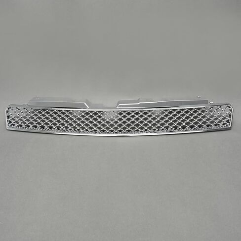 Hecasa Upper Grille متوافقة مع 2006-2013 Chevy Impala/2014-2016 Chevrolet Impala Limited/2006-2007 Chevy Monte Carlo Mesh Mesh Grill Plastic (ABS) Chrome in Saudi Arabia