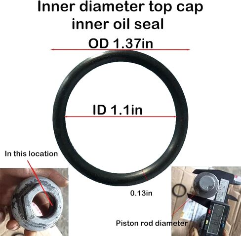 15PCS Hydraulic Floor Jack Seal Kit, 3 Ton Horizontal Jack Oil Seal Complete Set with O-Ring Seals, Universal Repair Kit for SUV, Truck & Automotive Hydraulic Jacks in Kuwait